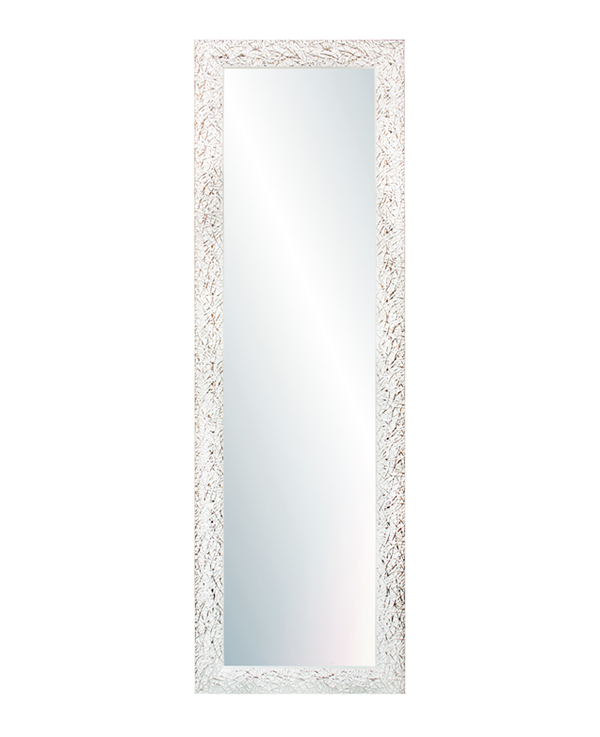 SILVER WHITE FULL BODY WALL MIRROR MOD-131