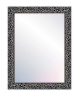 WALL MIRROR FULL BODY BLACK SILVER MOD-131