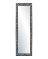 WALL MIRROR FULL BODY BLACK SILVER MOD-131