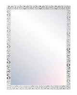 SILVER WHITE FULL BODY WALL MIRROR MOD-144