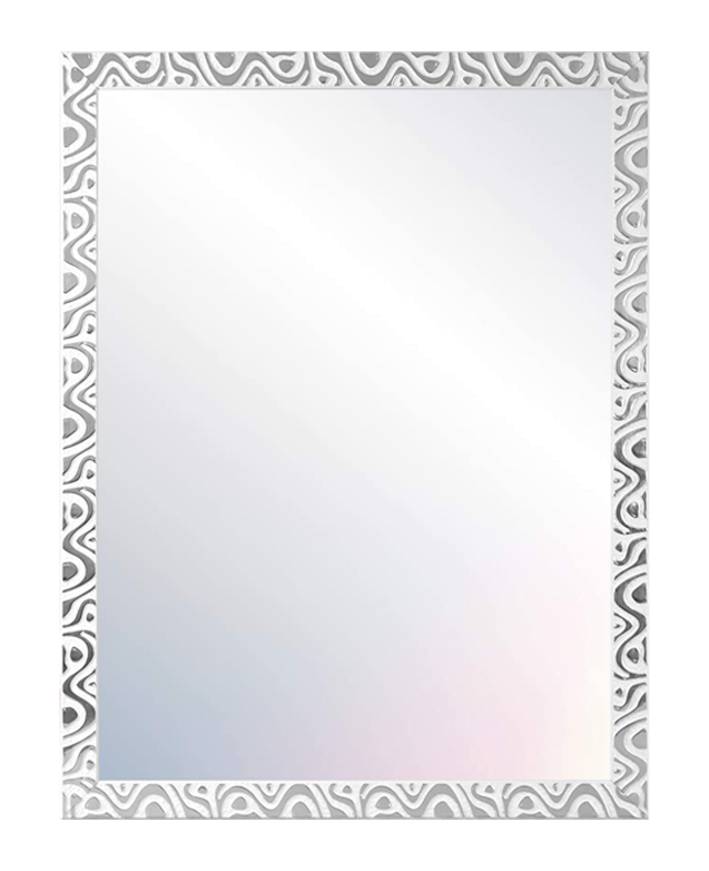 SILVER WHITE FULL BODY WALL MIRROR MOD-144