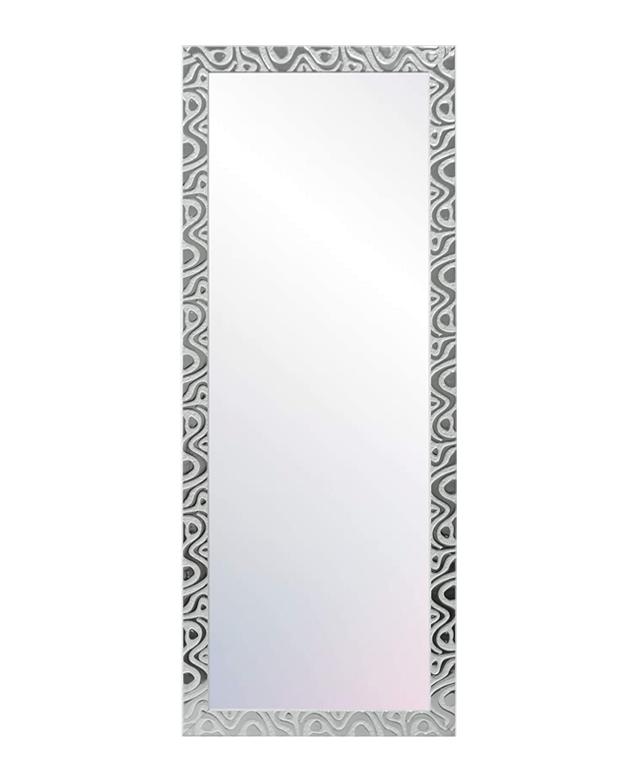 SILVER WHITE FULL BODY WALL MIRROR MOD-144