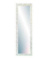 WALL MIRROR FULL BODY WHITE-SILVER MOD-148