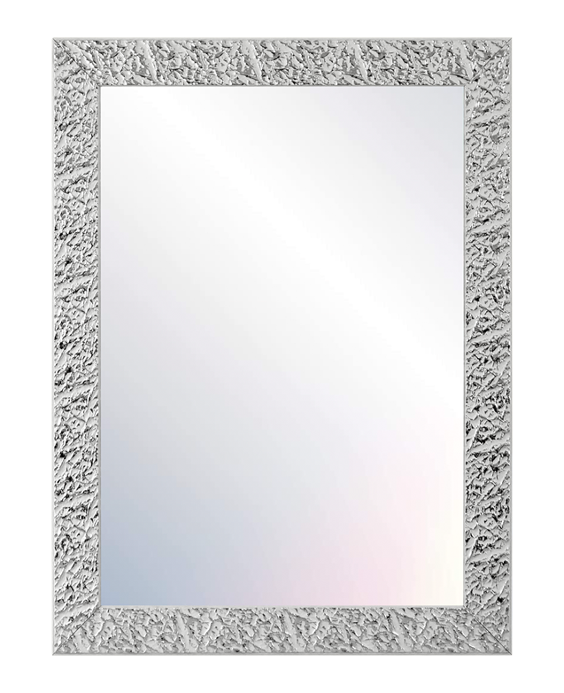 WALL MIRROR FULL BODY WHITE-SILVER MOD-148