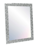 WALL MIRROR FULL BODY WHITE-SILVER MOD-148