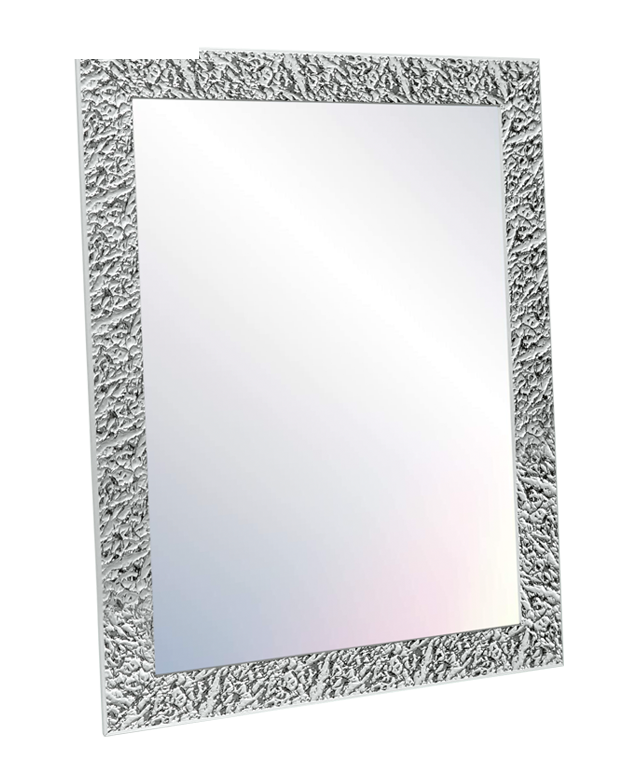 WALL MIRROR FULL BODY WHITE-SILVER MOD-148