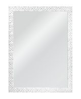 WALL MIRROR FULL BODY WHITE-SILVER MOD-156