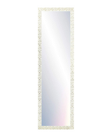 WALL MIRROR FULL BODY WHITE-GOLD MOD-156