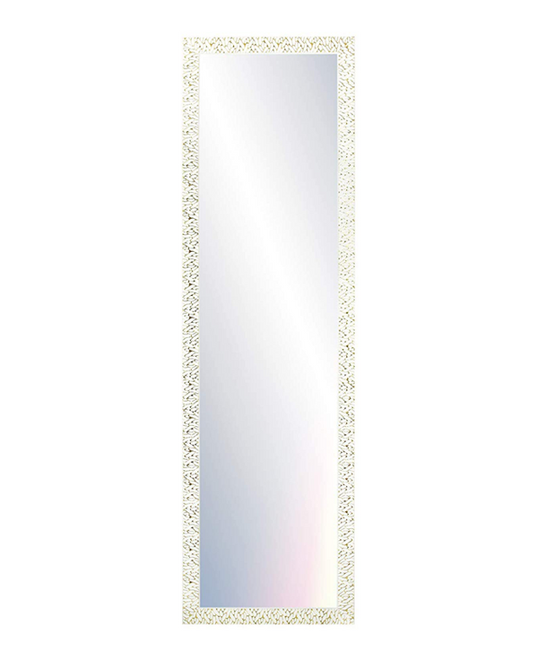 WALL MIRROR FULL BODY WHITE-GOLD MOD-156