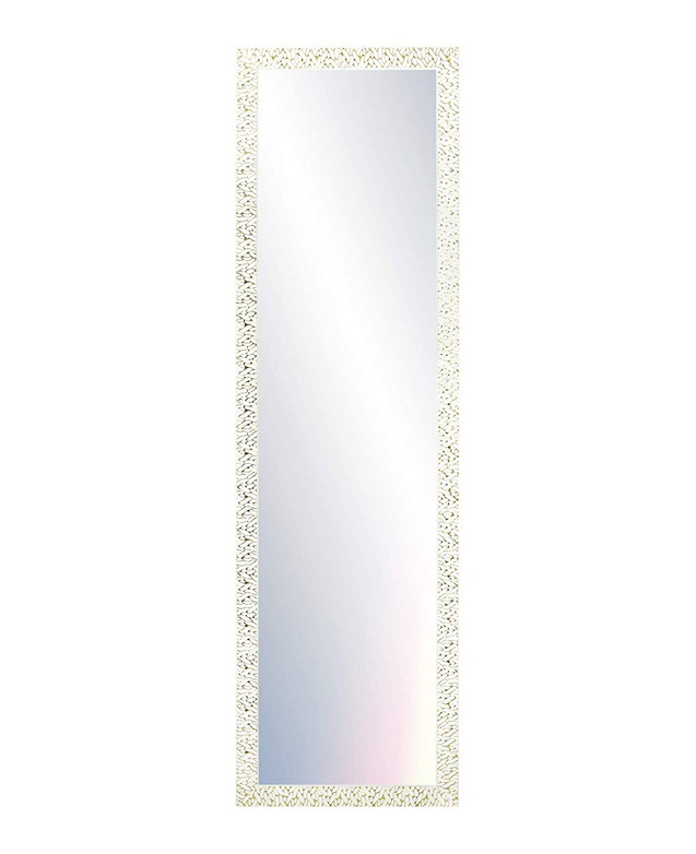 WALL MIRROR FULL BODY WHITE-GOLD MOD-156