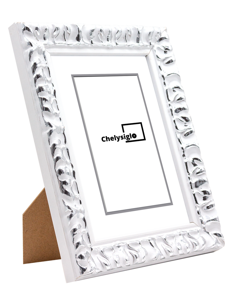 WHITE PHOTO FRAME MOD-217