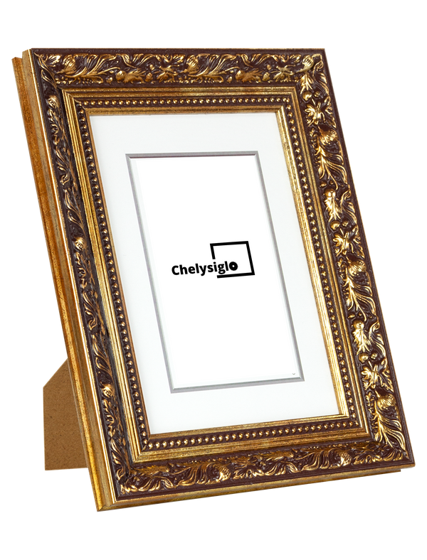 GOLDEN PHOTO FRAME MOD-232