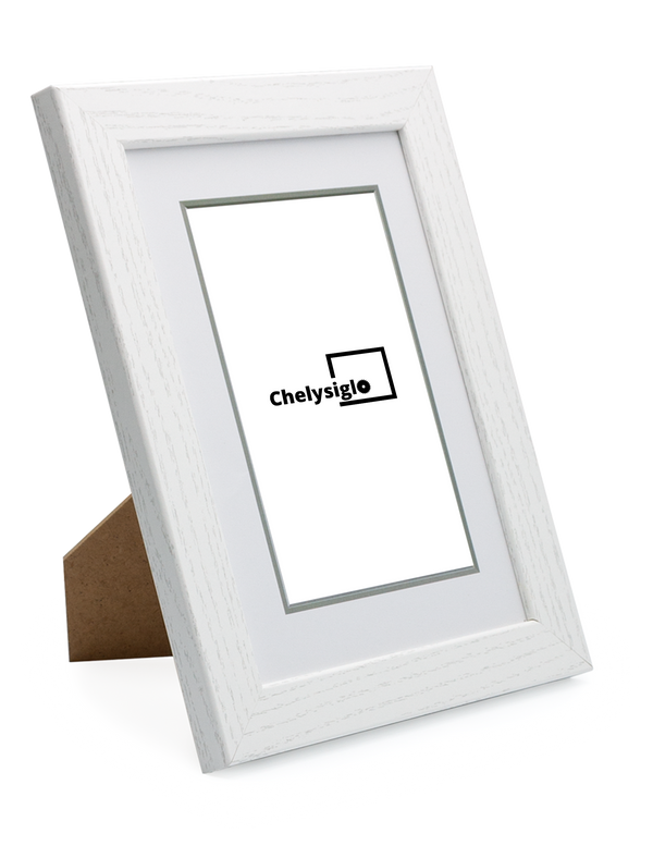 WHITE PHOTO FRAME MOD-254